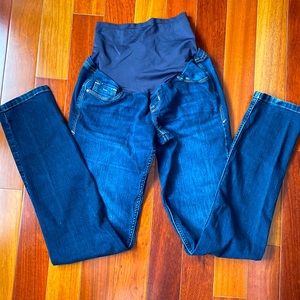 Old Navy maternity skinny stretchy panel jeans size 4